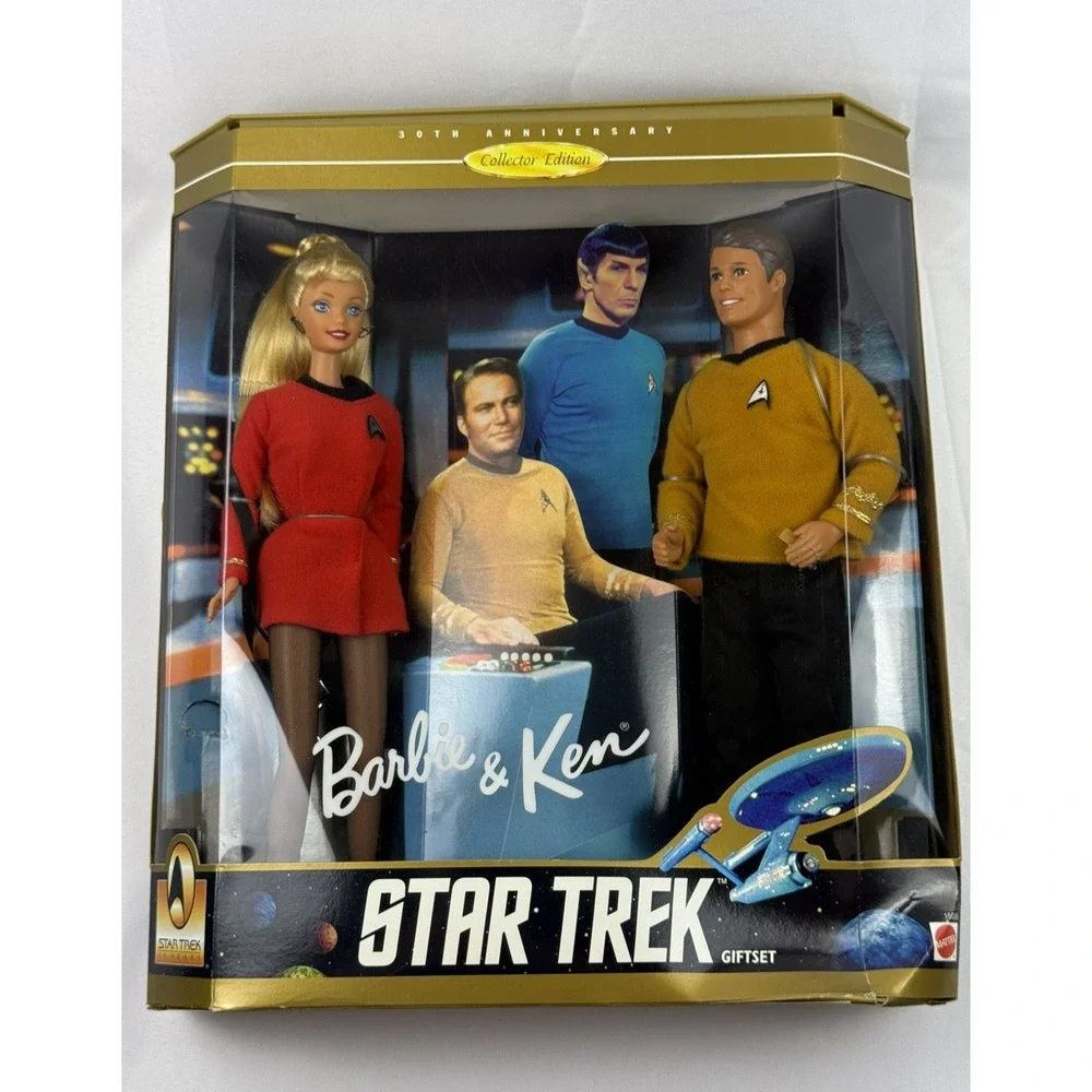 Barbie & Ken Star Trek 30th Anniversary 1996 Collector Giftset 15006 NIB